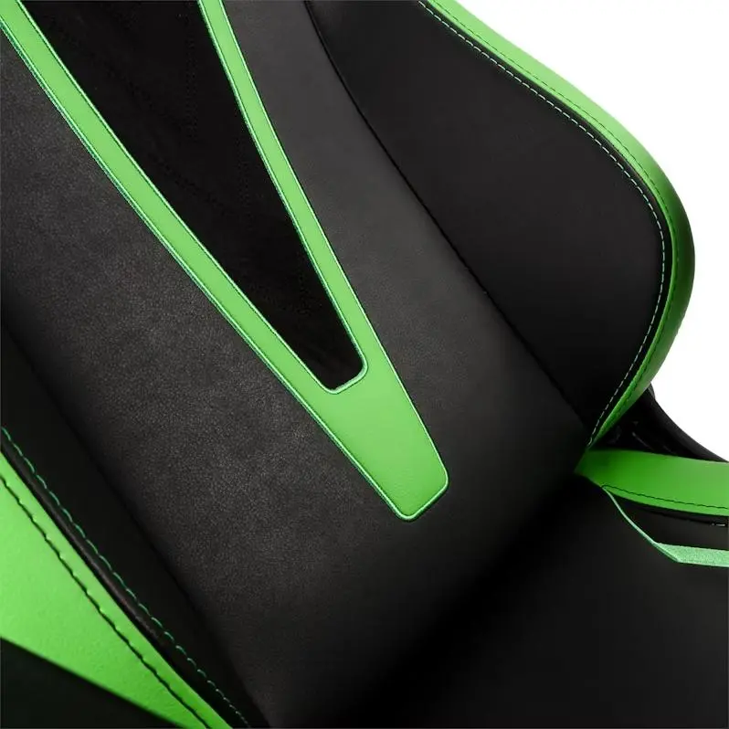 Fotel Noblechairs EPIC Sprout Edition Gamingowy do 120kg Skóra ECO Czarno-zielony