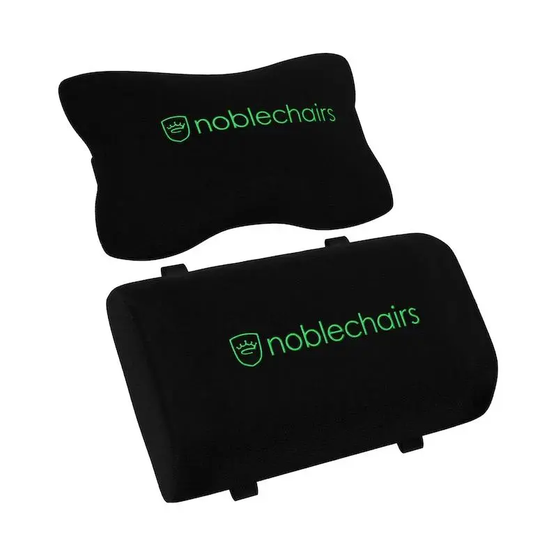 Fotel Noblechairs EPIC Sprout Edition Gamingowy do 120kg Skóra ECO Czarno-zielony