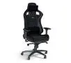 Fotel Noblechairs EPIC  Black Blue Gamingowy do 120kg Skóra ECO Czarno-niebieski