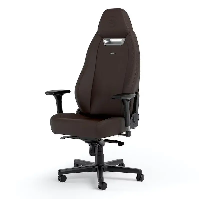 Fotel Noblechairs LEGEND Java Edition Gamingowy do 150kg Skóra ECO High Tech Brązowy