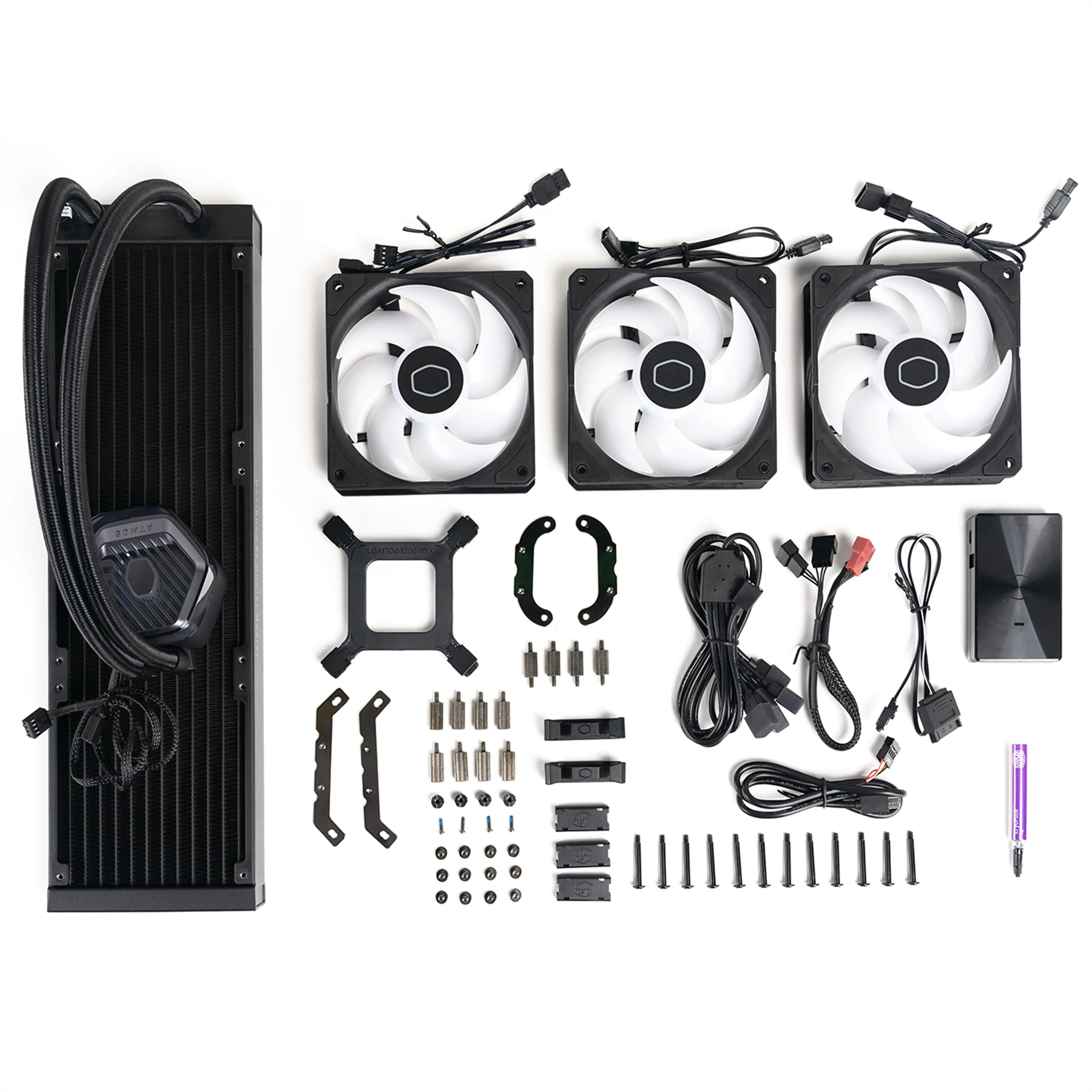 Chłodzenie Cooler Master MasterLiquid 360 Atmos ARGB Czarny