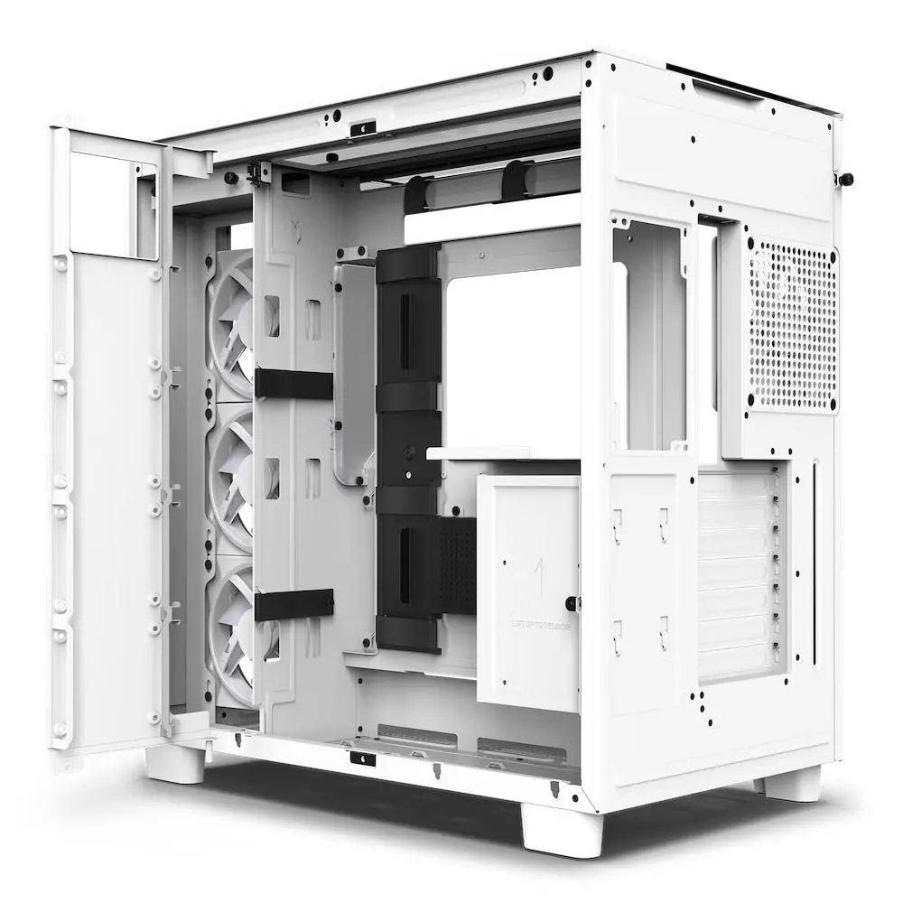 Obudowa NZXT H9 Elite okno RGB Biały