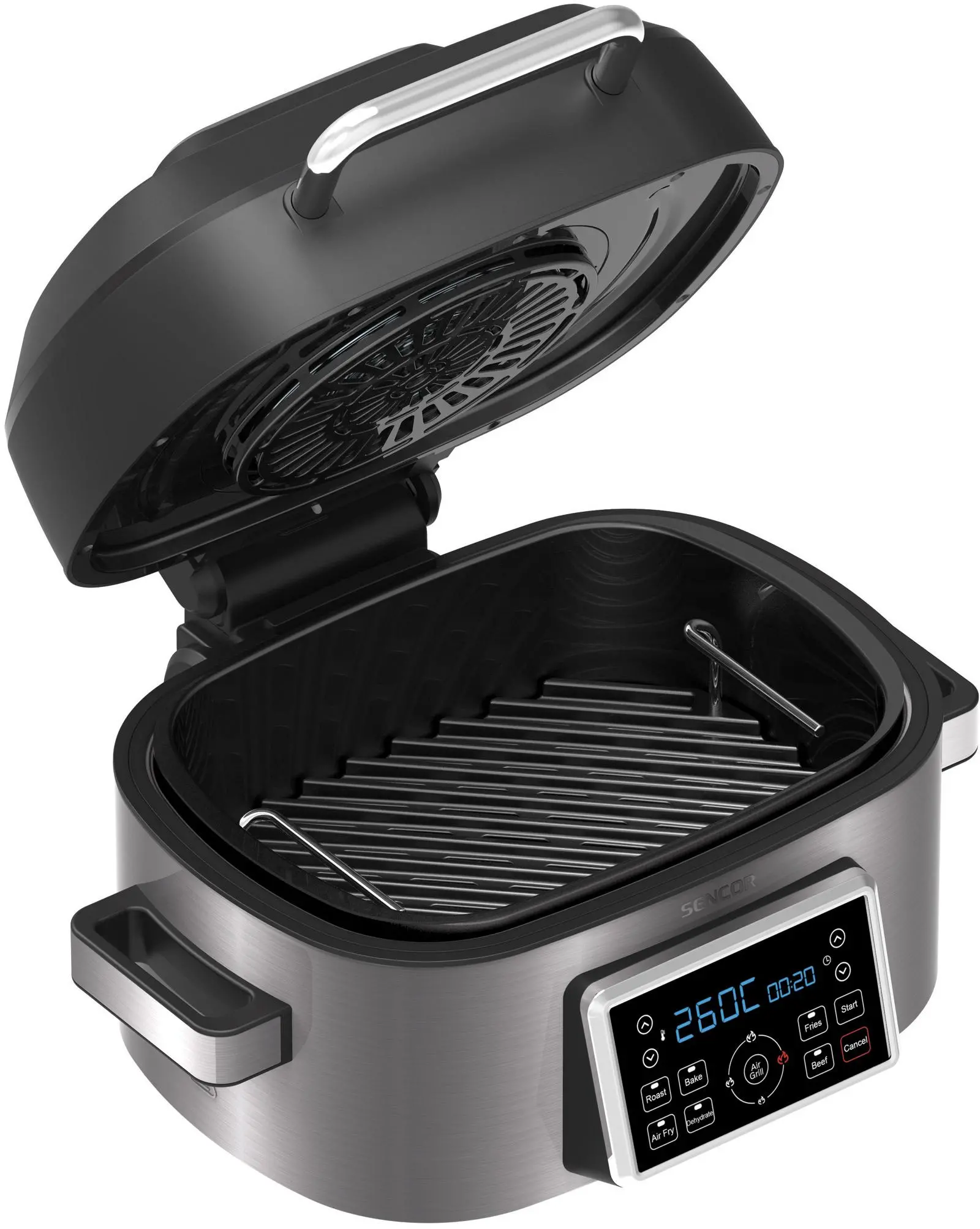Frytkownica beztłuszczowa Sencor SBG 8900SS 1660W 6l