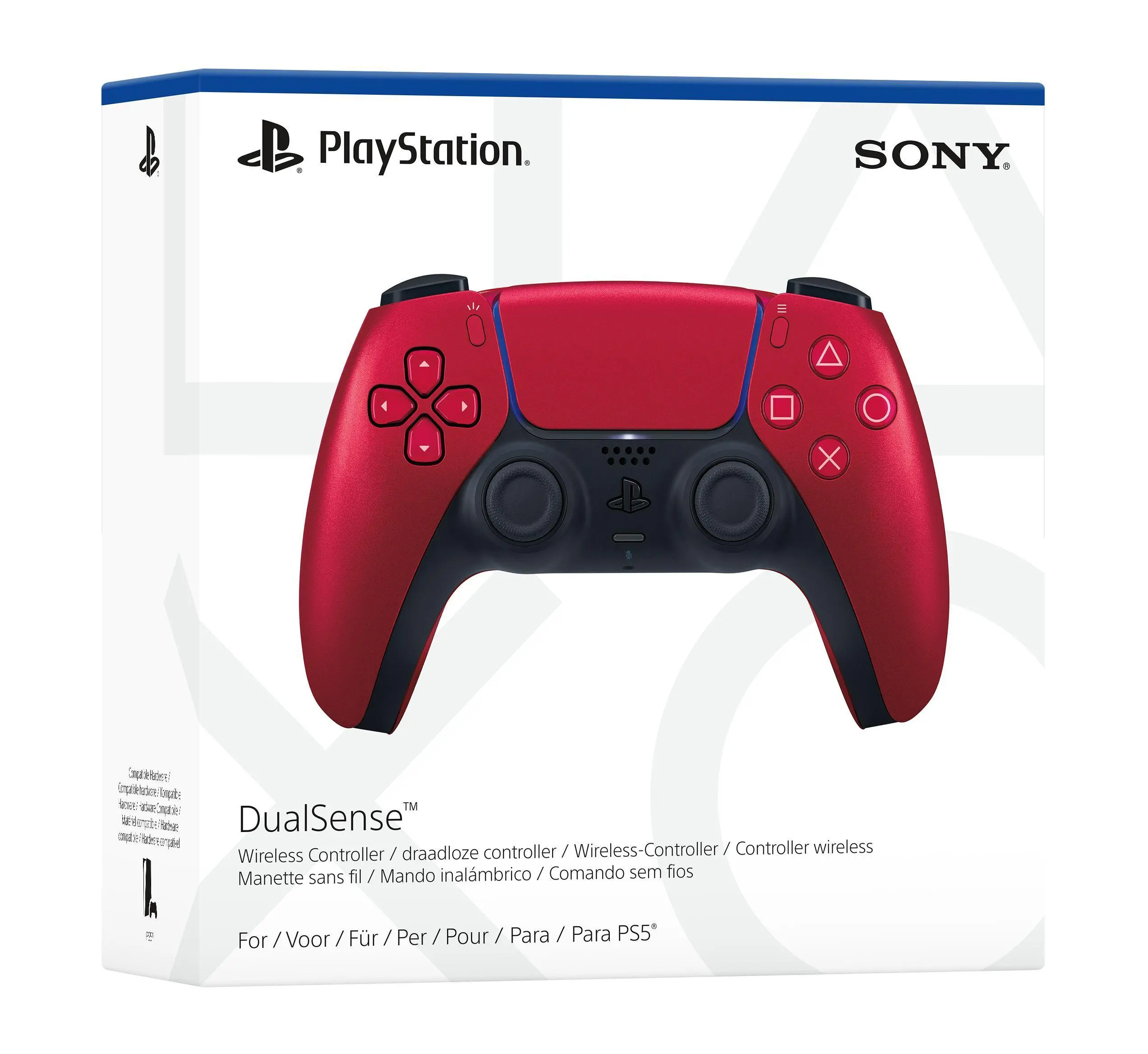 Konsola Sony PlayStation 5 Digital Slim D Chassis (PS5) 1TB + Dodatkowy Pad Wulkaniczna czerwień