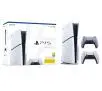 Konsola Sony PlayStation 5 Slim D Chassis (PS5) 1TB z napędem + Dodatkowy Pad Srebro sterling