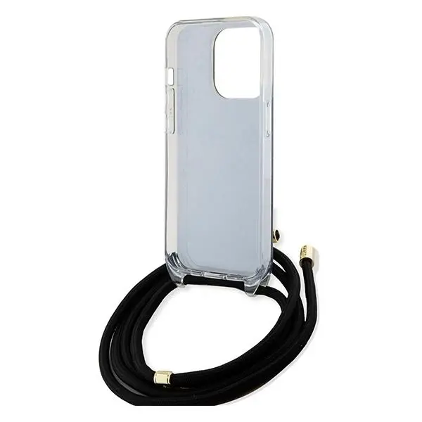 Etui Guess Crossbody Cord 4G Print GUHCP15XHC4SEK do iPhone 15 Pro Max Czarny