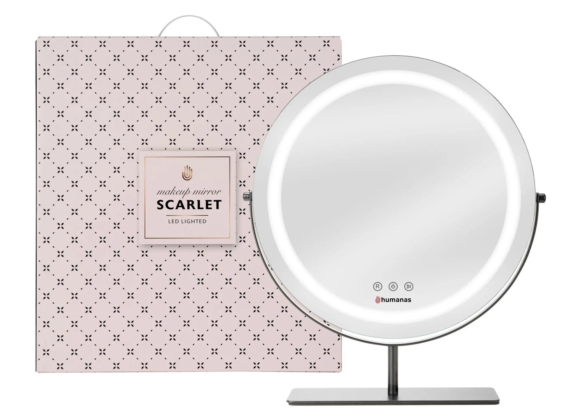 Lusterko kosmetyczne Humanas HS-HM Scarlet