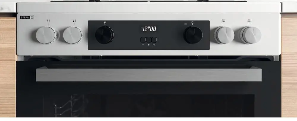 Kuchnia gazowo-elektryczna Whirlpool WS68G8CHW/E Termoobieg