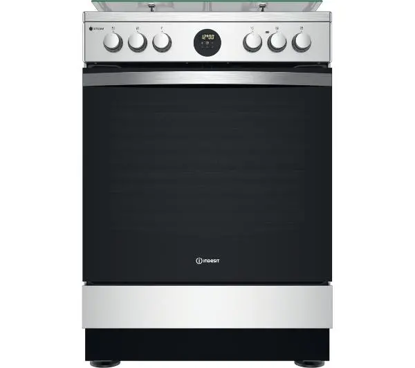 Газово-електрична плита Indesit IS67G8CHX/E