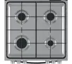 Kuchnia gazowo-elektryczna Indesit IS67G8CHX/E Piekarnik parowy Termoobieg