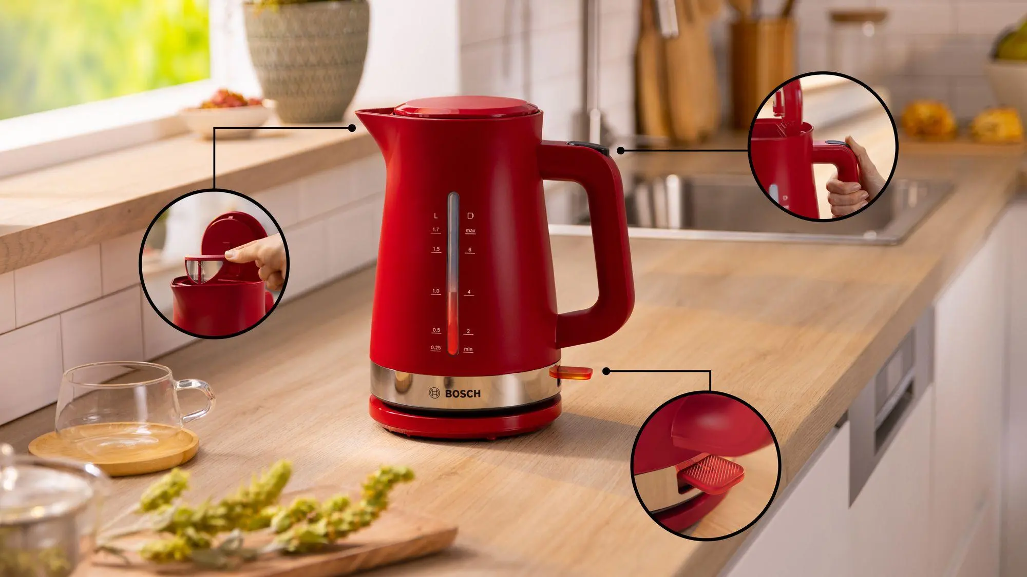 Czajnik Bosch MyMoment TWK4M224 1,7l 2400W