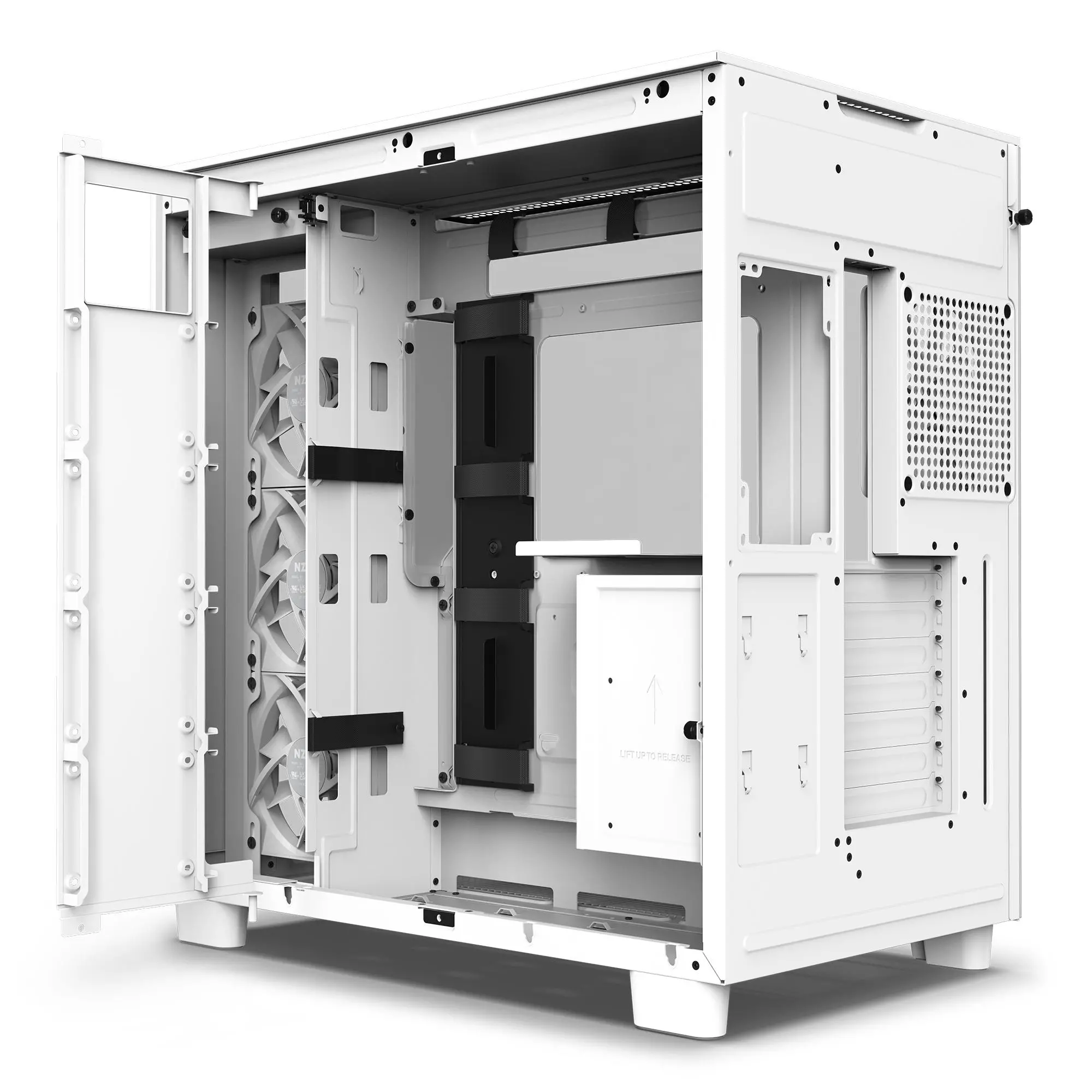 Obudowa NZXT H9 Flow okno Biały