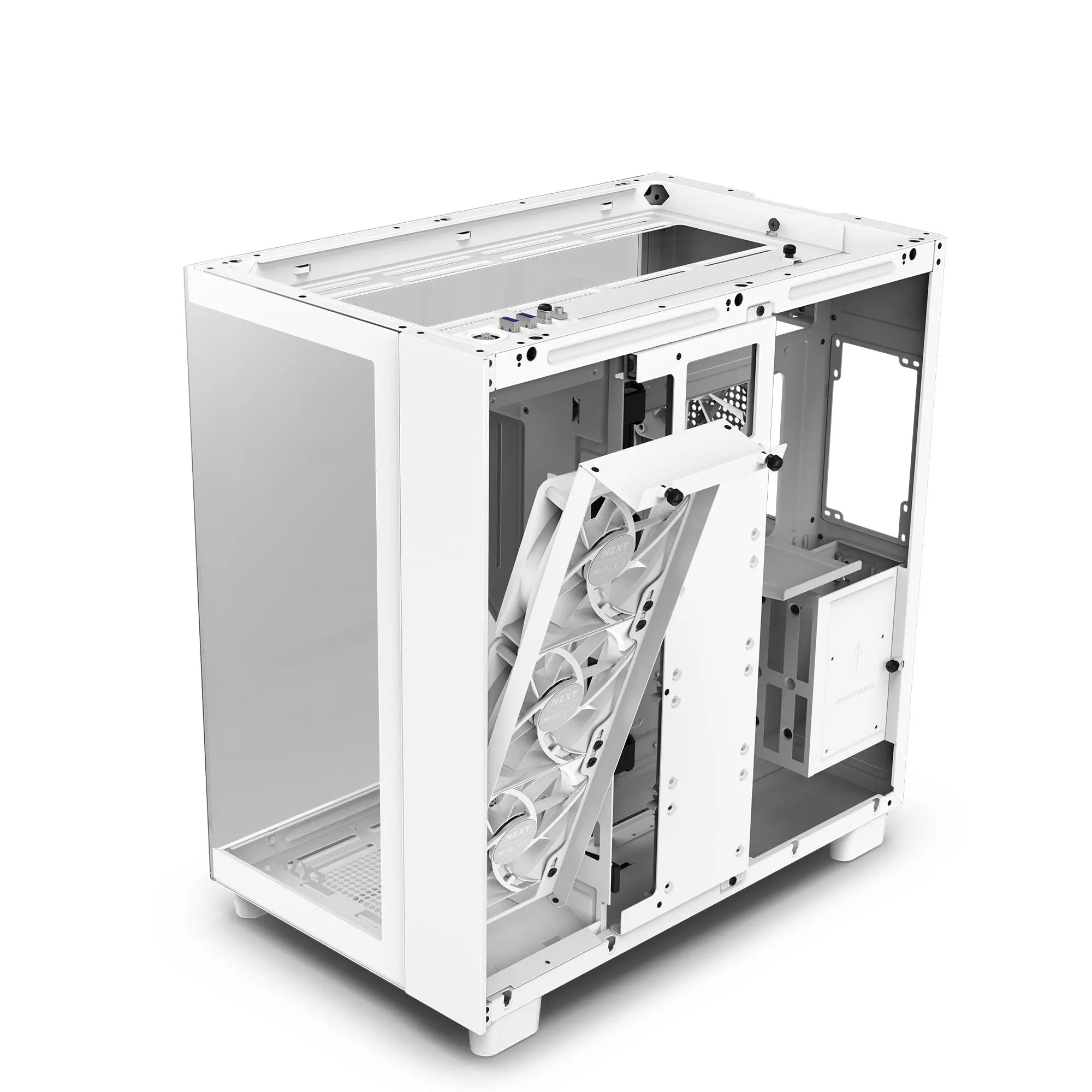 Obudowa NZXT H9 Flow okno Biały