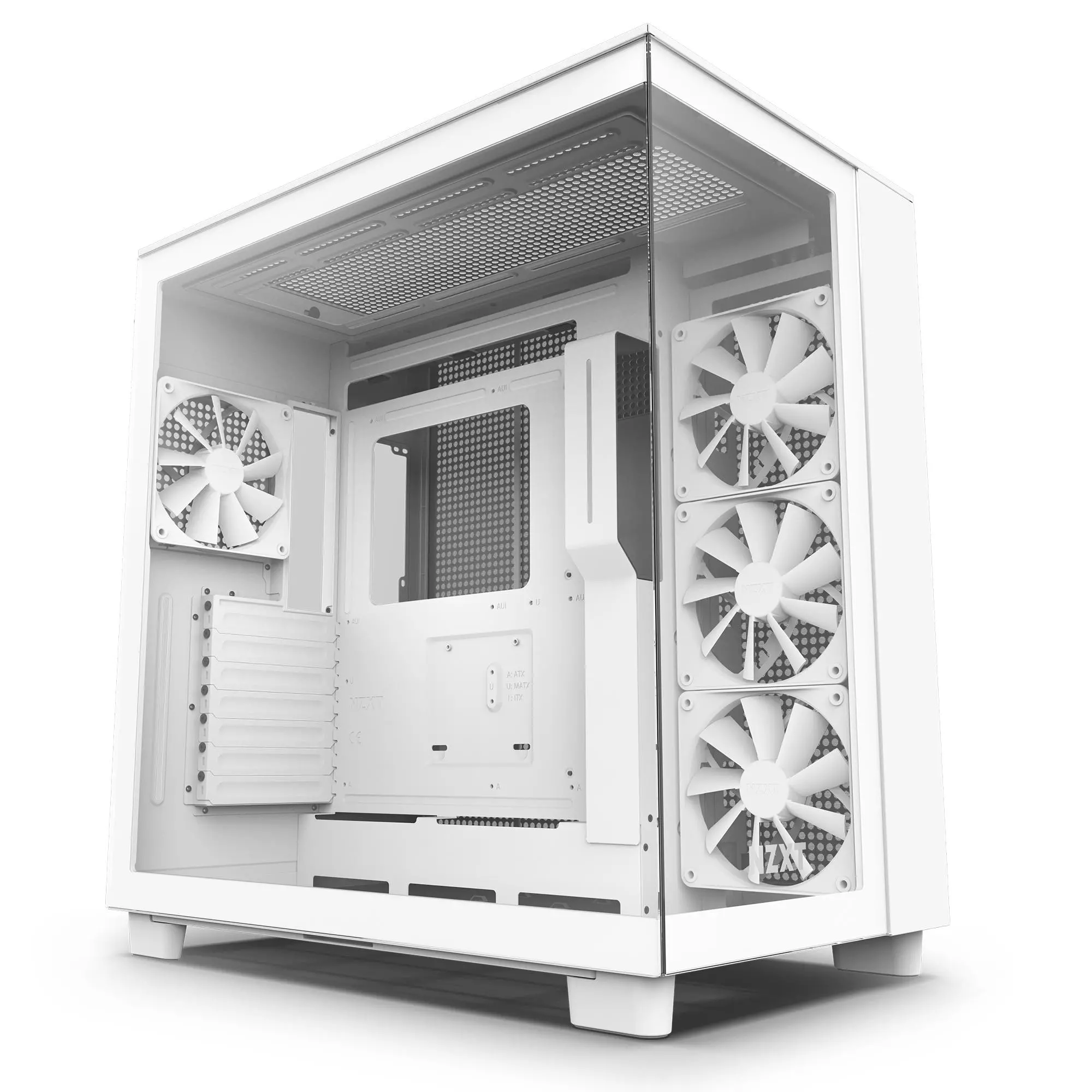 Obudowa NZXT H9 Flow okno Biały