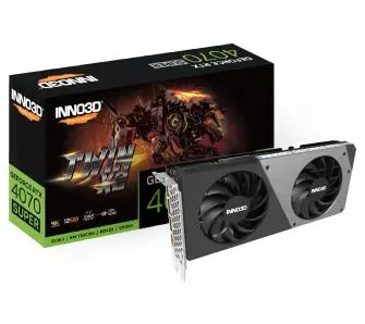 Karta graficzna Inno3D GeForce RTX 4070 Super Twin X2 12GB GDDR6X 192bit DLSS 3