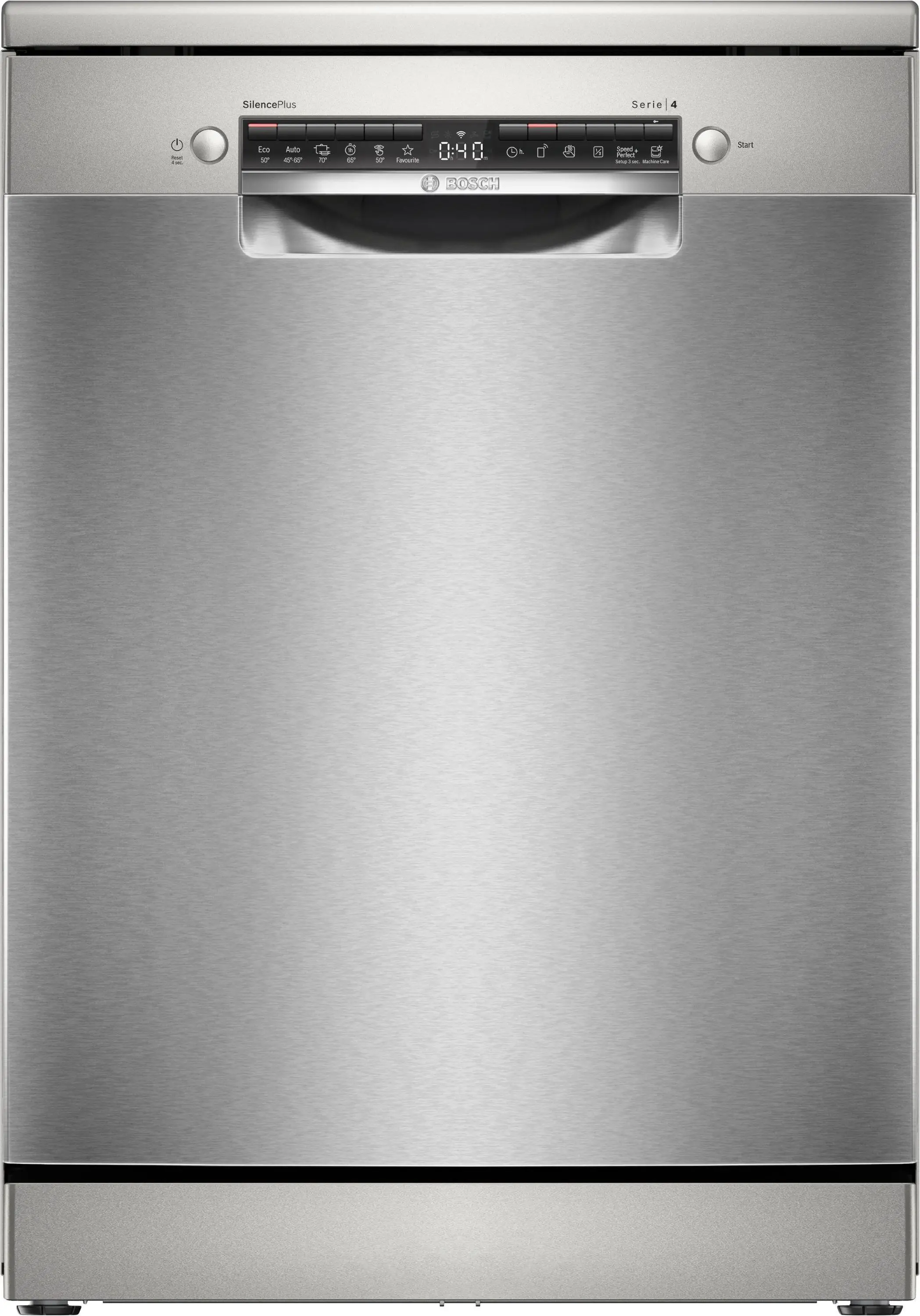 Bosch Serie 4 SMS4EVI00E 60cm Automatyczne otwieranie drzwi Szuflada na sztućce Zdalne sterowanie
