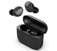 JLab Go Air Pop Dokanałowe Bluetooth 5.1 Czarny