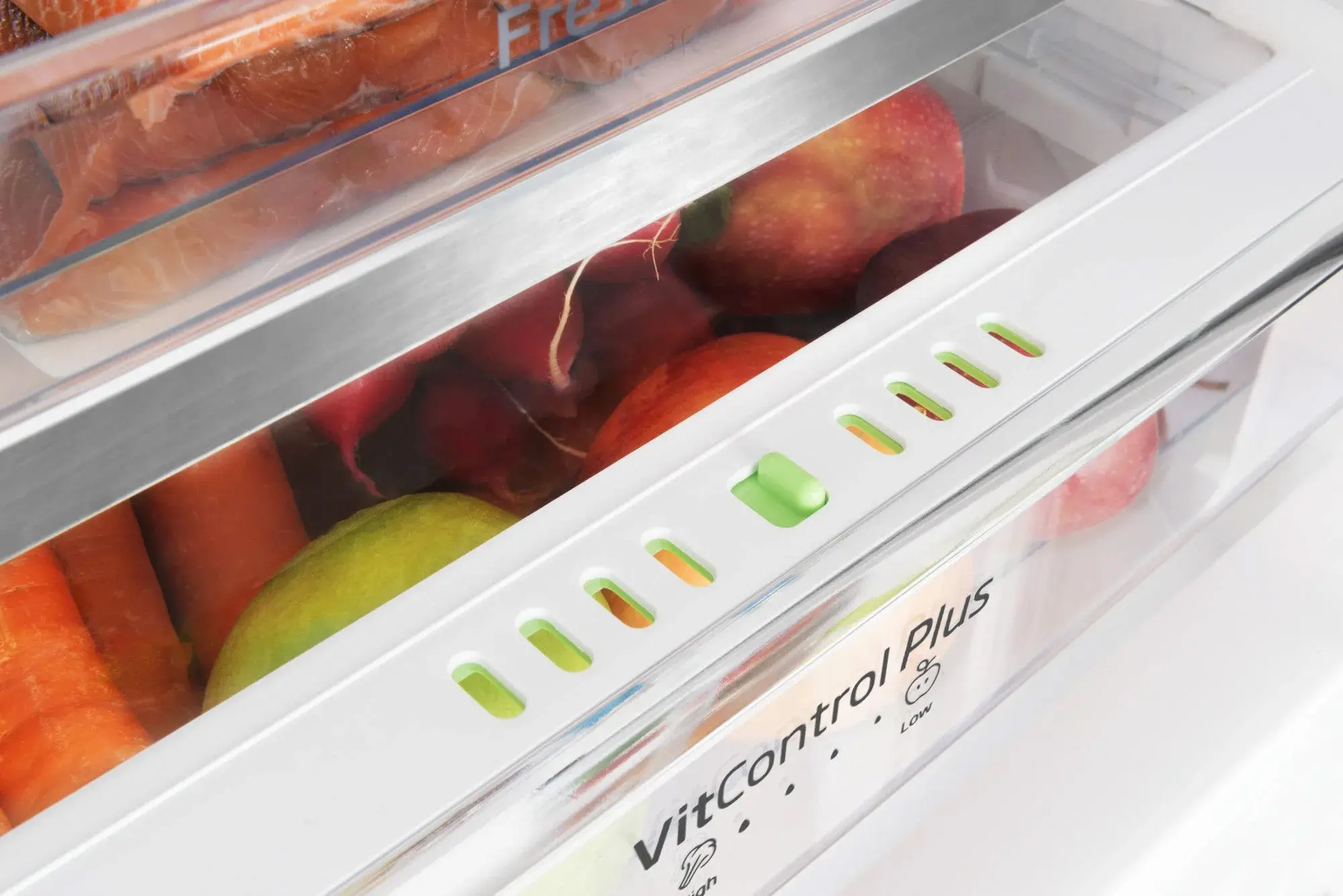 Lodówka Amica FK299.2FTZH(E) Pełny No Frost 180cm Komora świeżości Czarny Inox