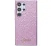 Etui Guess Glitter Script GUHCS24LHGGSHU do Samsung Galaxy S24 Ultra Fioletowy