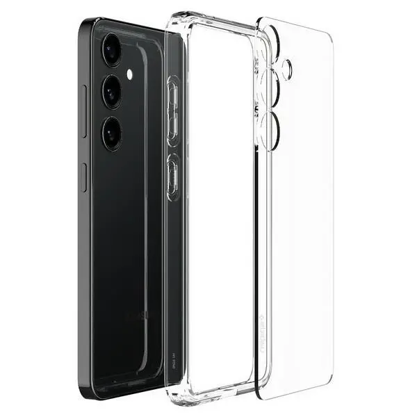 Etui Spigen Ultra Hybrid ACS07329 do Galaxy S24+ Przezroczysty