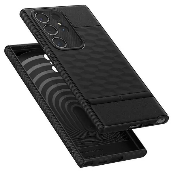 Etui Spigen Caseology Parallax ACS07318 do Galaxy S24 Ultra Czarny