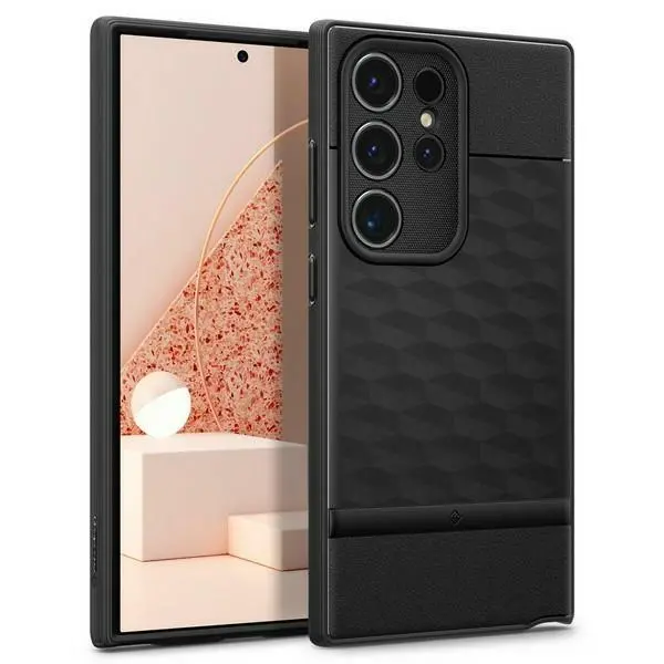 Etui Spigen Caseology Parallax ACS07318 do Galaxy S24 Ultra Czarny