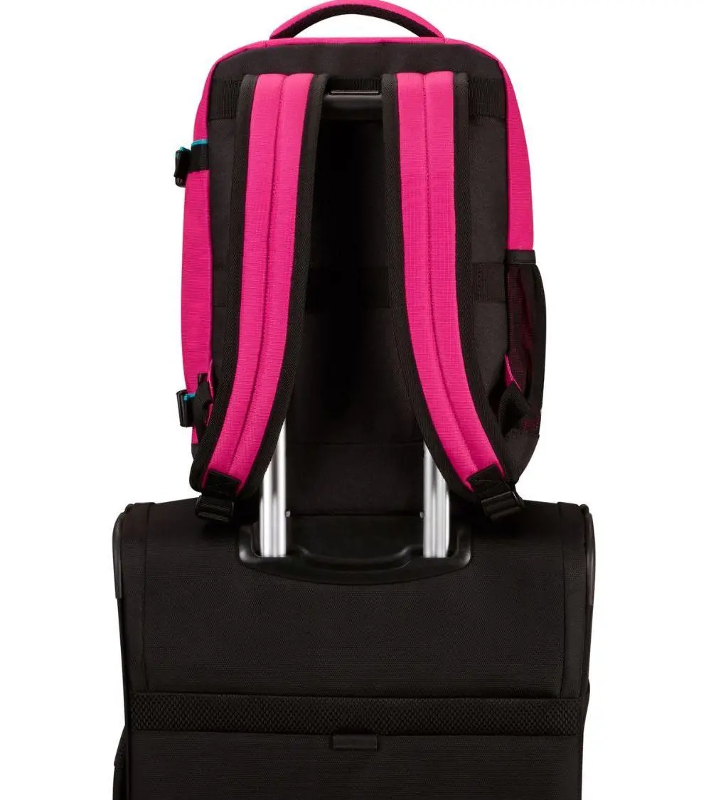 Plecak na laptopa American Tourister Take2Cabin S Raspberry Sorbet Różowy