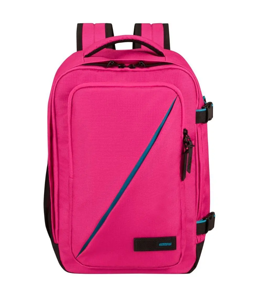 Plecak na laptopa American Tourister Take2Cabin S Raspberry Sorbet Różowy