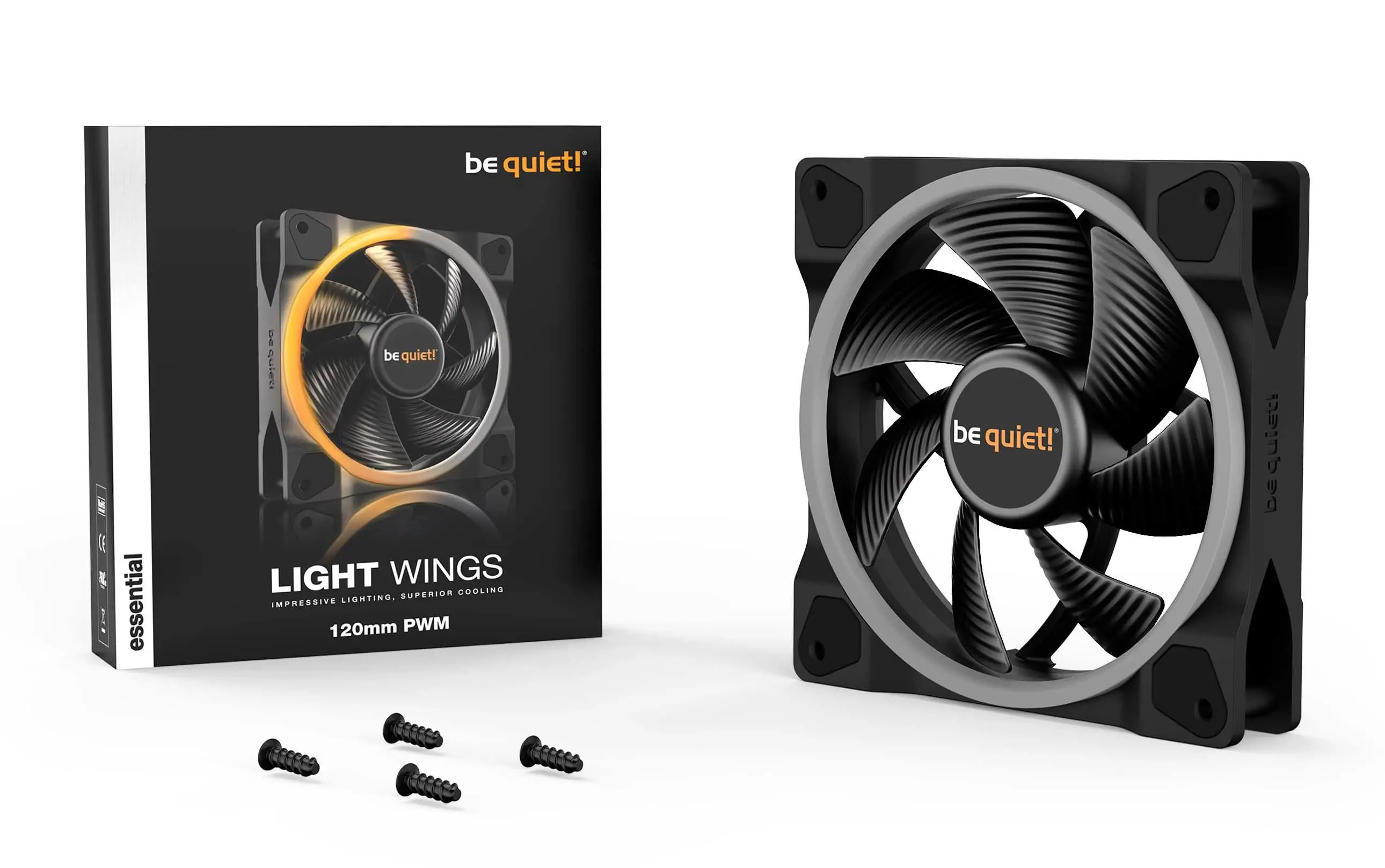 Wentylator be quiet! Light Wings PWM 120mm Czarny