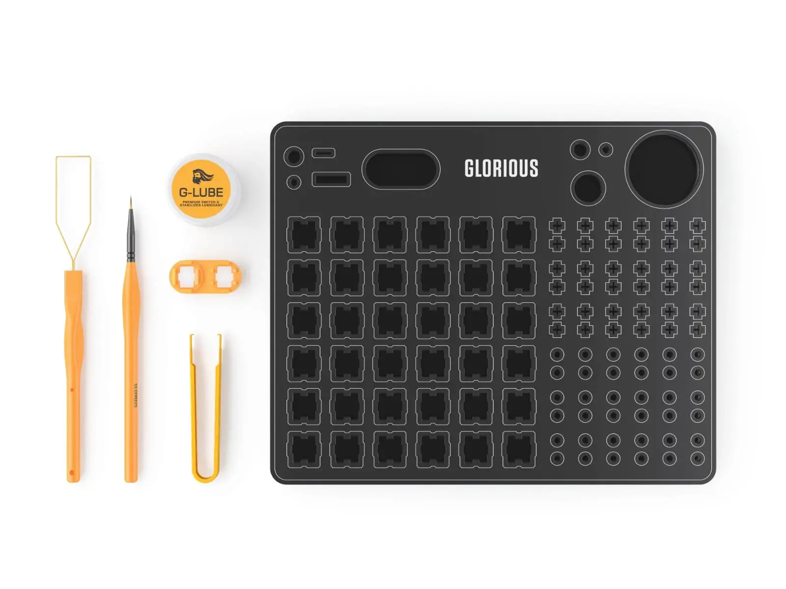 Zestaw narzędzi Glorious Gaming Race Lube Kit GLO-ACC-LUBE-KIT Biały