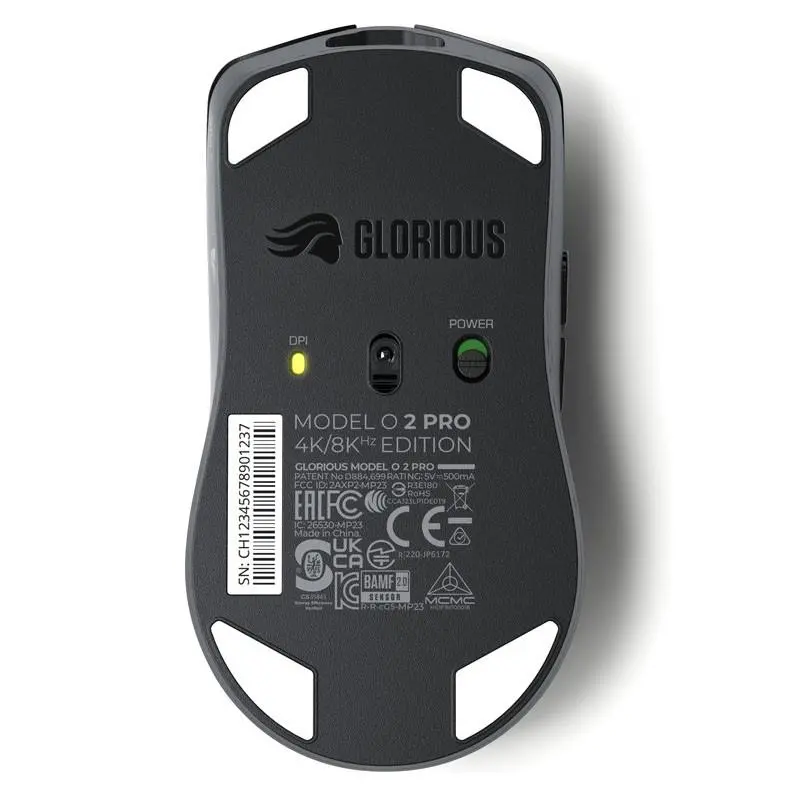 Myszka gamingowa Glorious Model O 2 Pro 4K/8KHz Edition Czarny