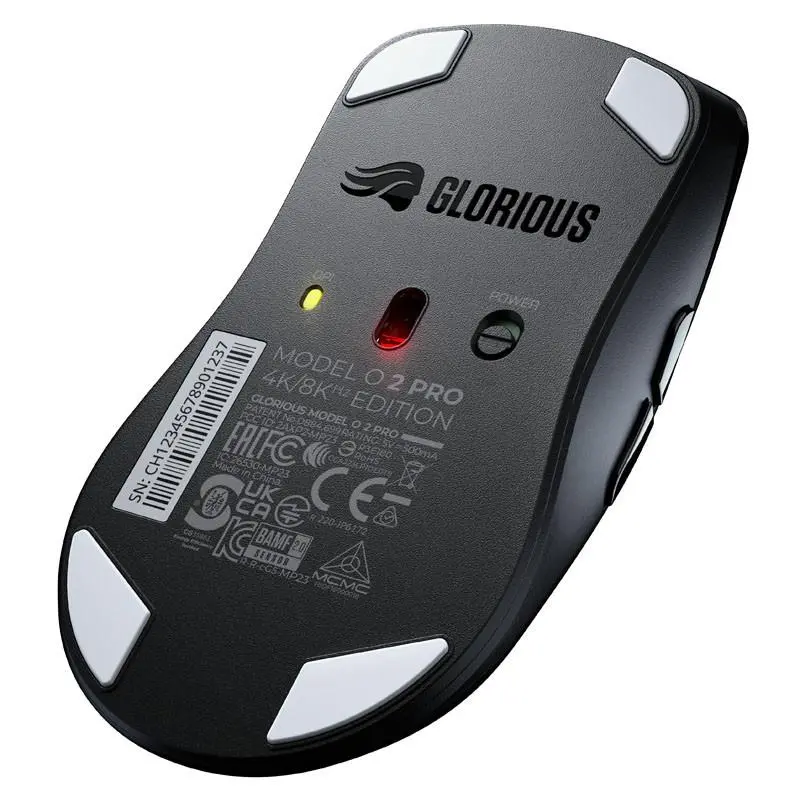 Myszka gamingowa Glorious Model O 2 Pro 4K/8KHz Edition Czarny