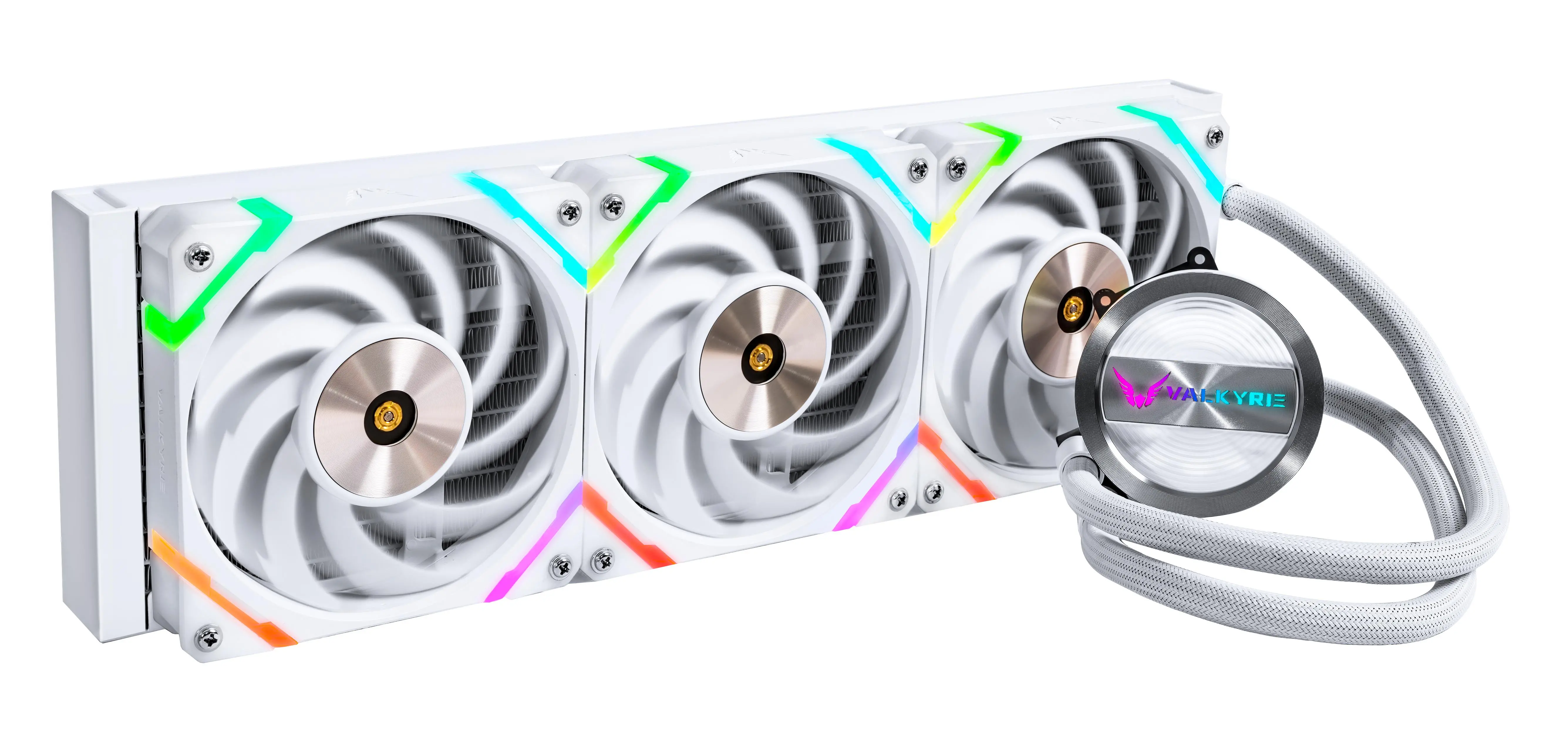 Chłodzenie Valkyrie Dragonfang 360 ARGB Biały