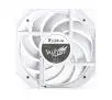 Wentylator Valkyrie X12 ARGB Fan Reverse 120mm Biały