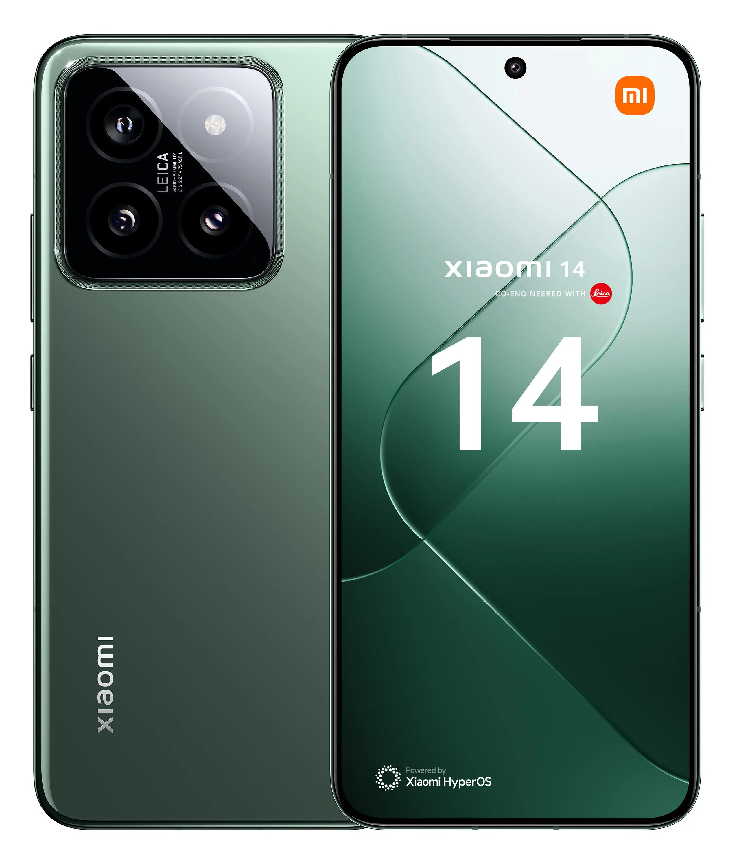 Smartfon Xiaomi 14 12/512GB 6,36" 120Hz 50Mpix Zielony