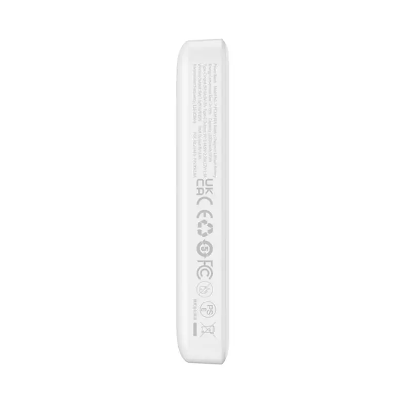 Powerbank Baseus P10059001223-00 Magnetic Mini Air 10000mAh 20W Biały