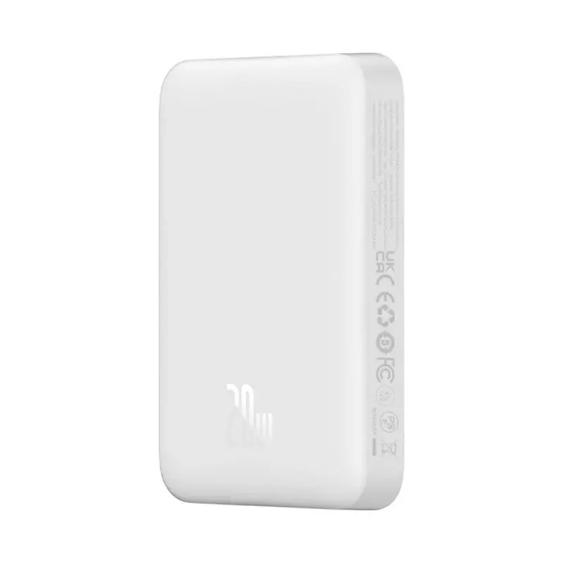 Powerbank Baseus P10059001223-00 Magnetic Mini Air 10000mAh 20W Biały