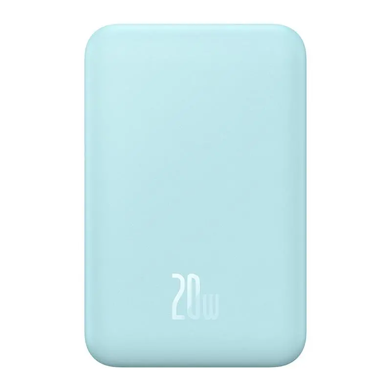 Powerbank Baseus P10022107313-00 Magnetic Mini 5000mAh 20W Niebieski