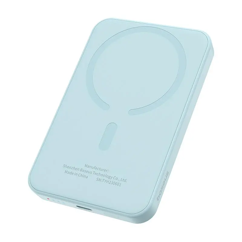 Powerbank Baseus P10022107313-00 Magnetic Mini 5000mAh 20W Niebieski