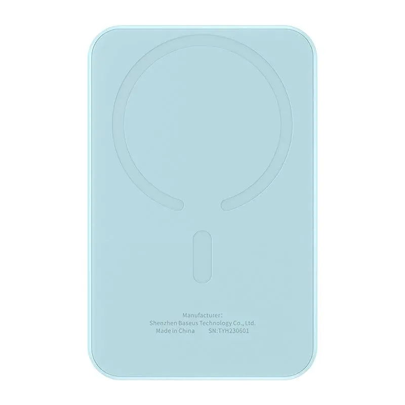 Powerbank Baseus P10022107313-00 Magnetic Mini 5000mAh 20W Niebieski