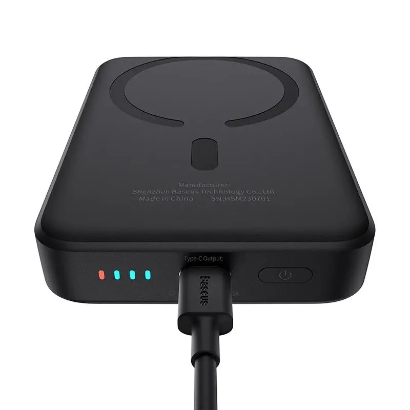 Powerbank Baseus P10059001113-00 Magnetic Mini Air 10000mAh 20W Czarny