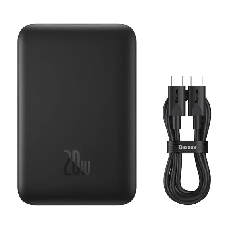 Powerbank Baseus P10059001113-00 Magnetic Mini Air 10000mAh 20W Czarny