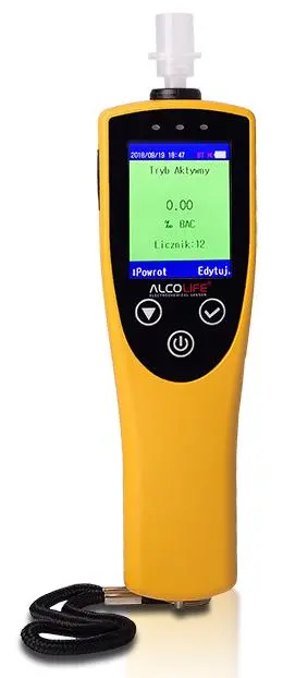 Alkomat Alcolife F9 + Drukarka