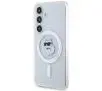 Etui Karl Lagerfeld IML Choupette MagSafe do Samsung Galaxy S24 Przezroczysty