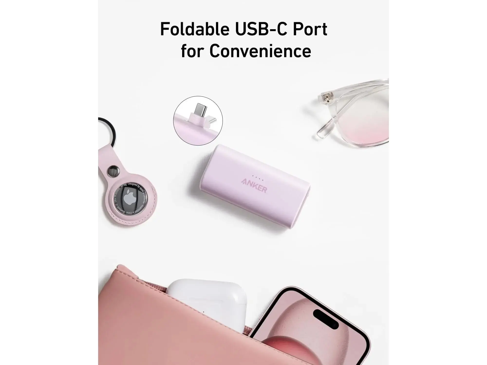 Powerbank Anker Wpinany Nano (A1653H11) 5000mAh 22,5W Czarny
