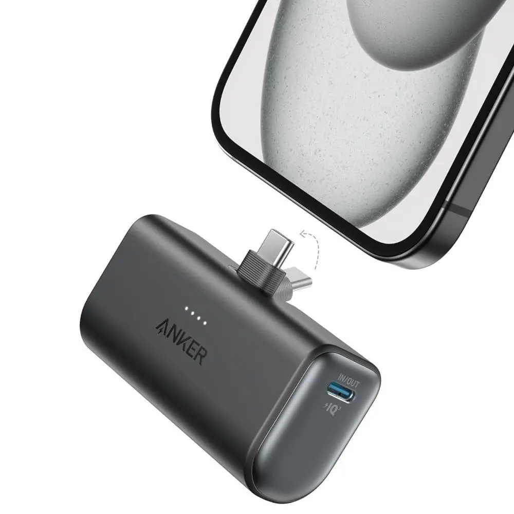 Powerbank Anker Wpinany Nano (A1653H11) 5000mAh 22,5W Czarny
