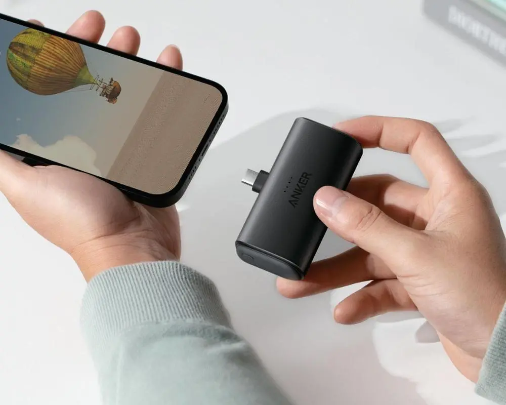 Powerbank Anker Wpinany Nano (A1653H11) 5000mAh 22,5W Czarny