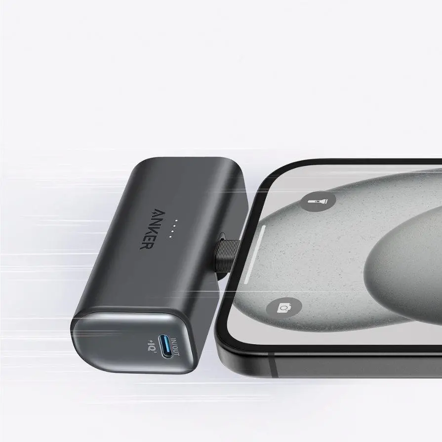 Powerbank Anker Wpinany Nano (A1653H11) 5000mAh 22,5W Czarny