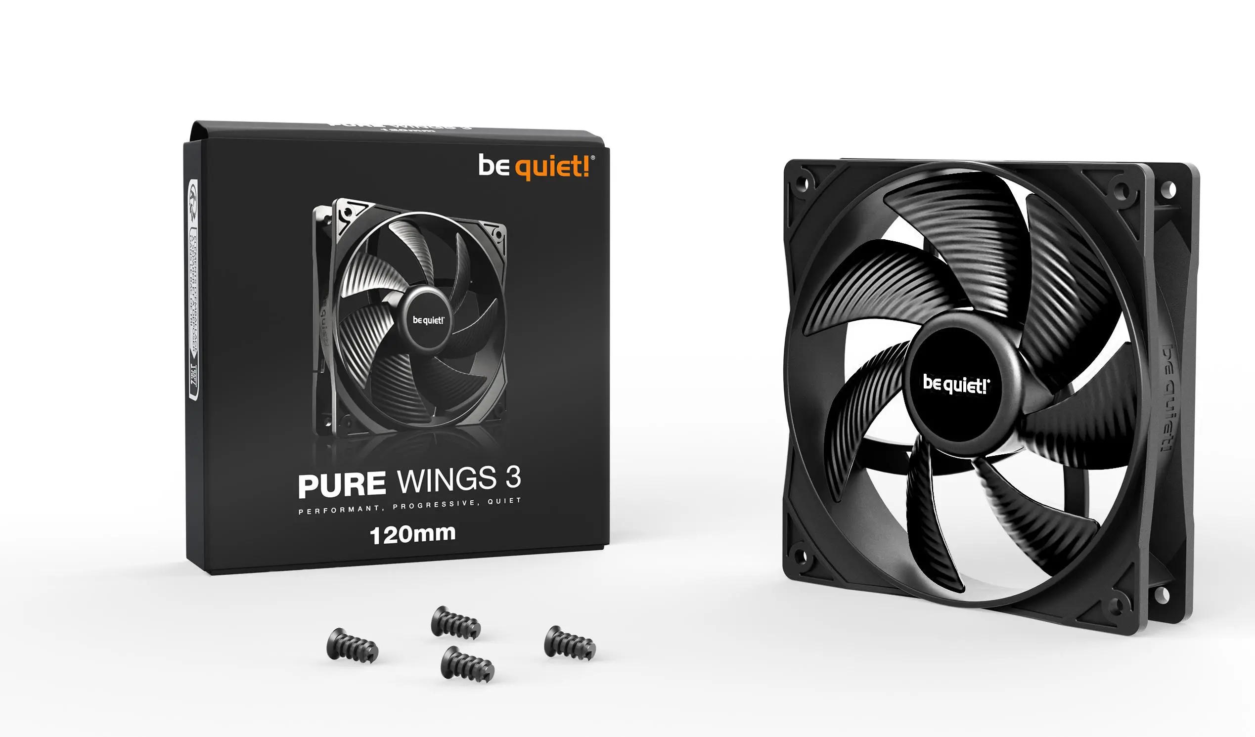 Wentylator be quiet! Pure Wings 3 120mm Czarny
