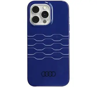 Etui AUDI IML MagSafe Case AU-IMLMIP13P-A6/D3-BE do iPhone 13 Pro Niebieski